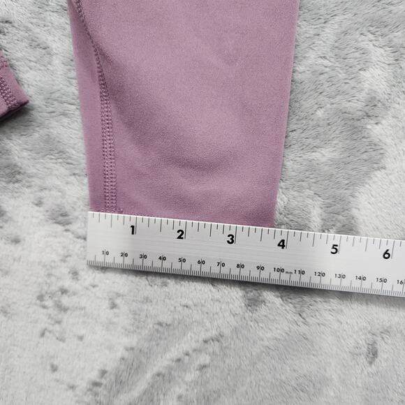 Yogalicious Lux Leggings Womens XS Pink Purple High Rise Ankle Stretch Workout - Picture 8 of 9